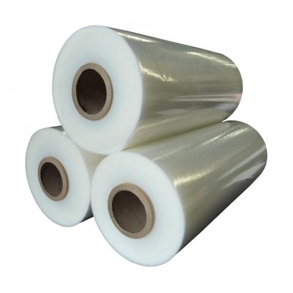 Maschinenstretchfolie 23 my, transparent 200%, innen extra haftend, 1370 m, 16 kg / Rolle